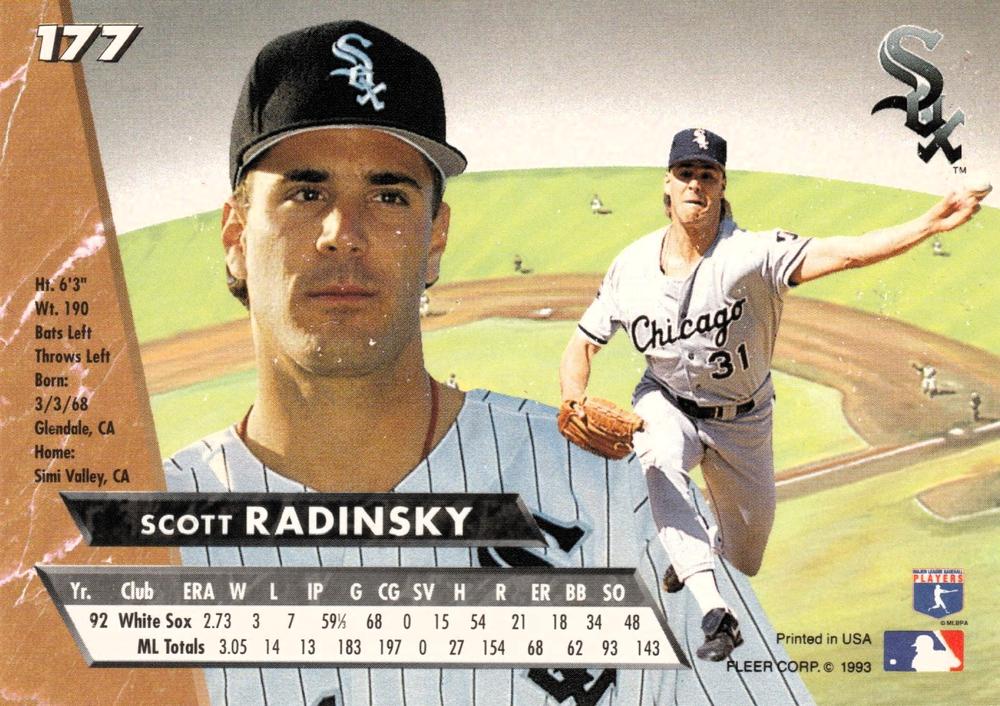 Scott Radinsky  baseball card collectible - Main Image 2
