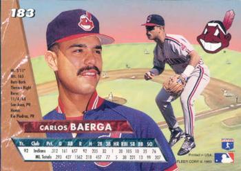 Carlos Baerga  baseball card collectible - Main Image 2