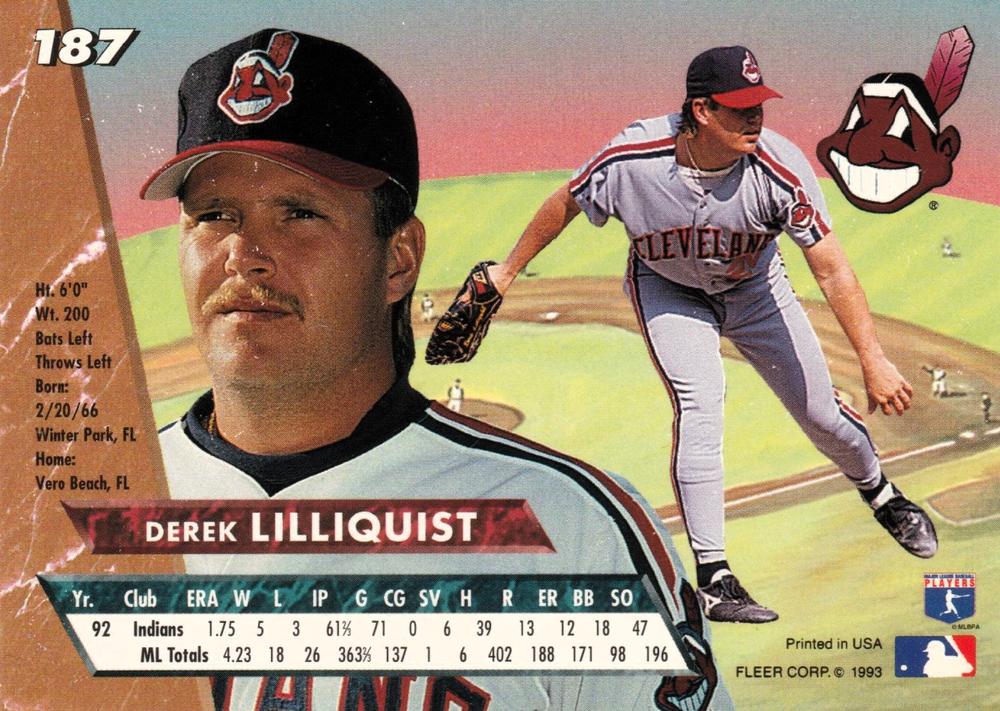 Derek Lilliquist  baseball card collectible - Main Image 2