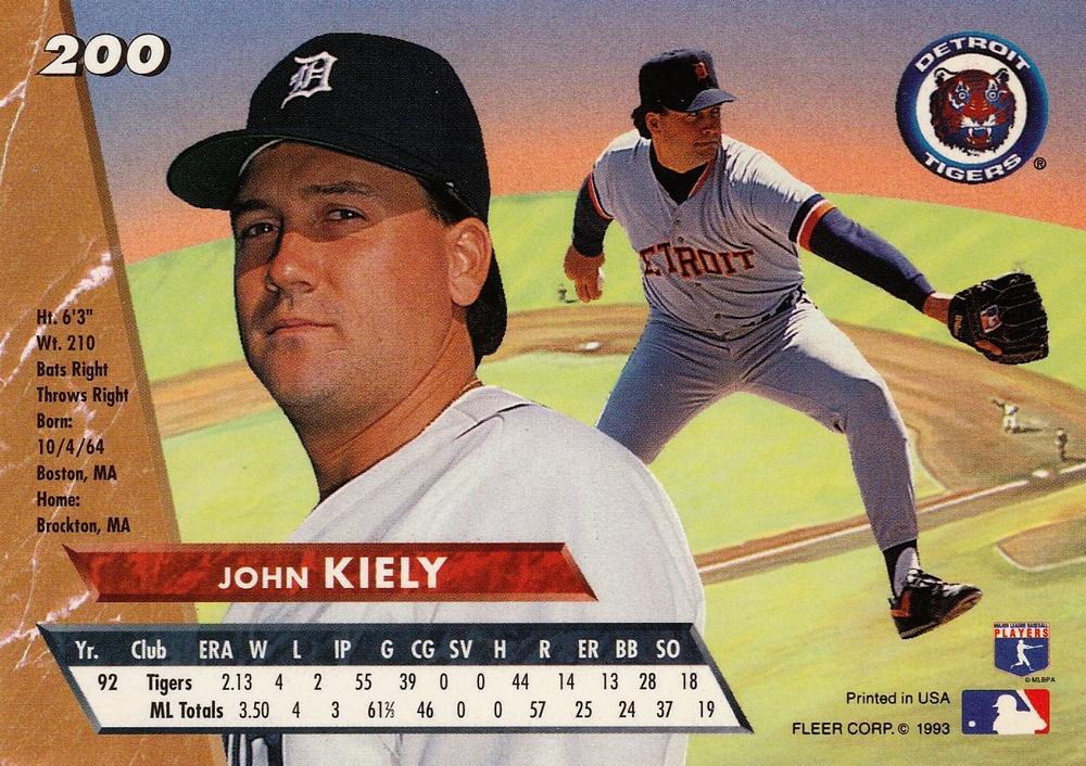 John Kiely  baseball card collectible - Main Image 2