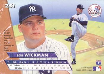 Bob Wickman  baseball card collectible - Main Image 2