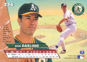 Ron Darling  baseball card collectible - Main Image 2