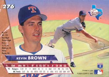 Kevin Brown  baseball card collectible - Main Image 2