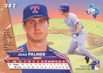 Dean Palmer  baseball card collectible - Main Image 2