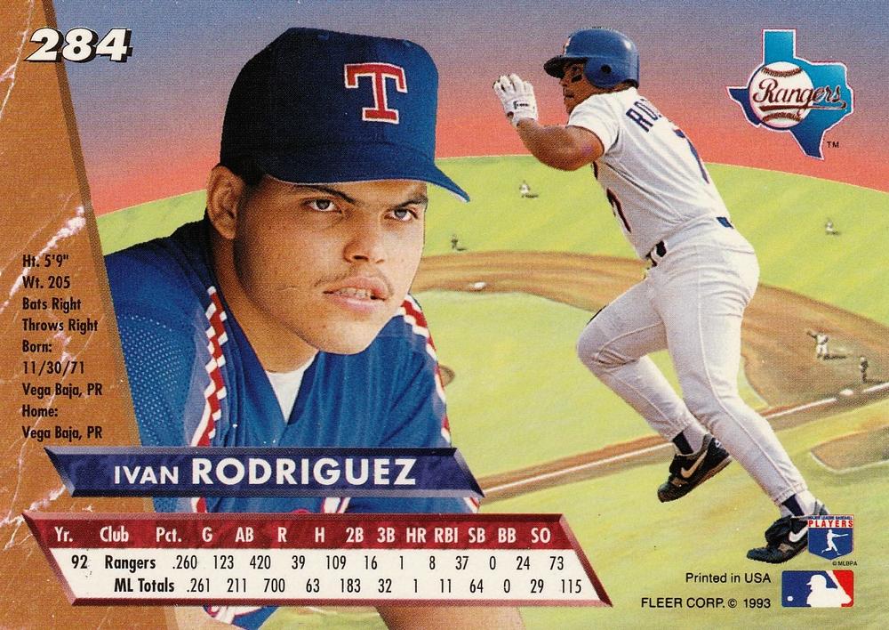 Ivan Rodriguez  baseball card collectible - Main Image 2