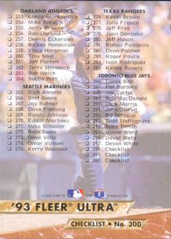 Checklist: 194-300  baseball card collectible - Main Image 2