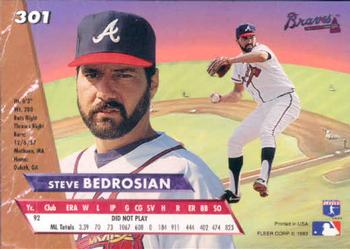 Steve Bedrosian  baseball card collectible - Main Image 2