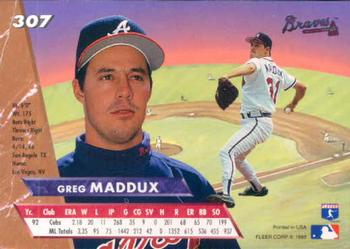 Greg Maddux  baseball card collectible - Main Image 2