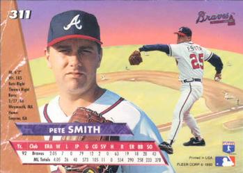 Pete Smith  baseball card collectible - Main Image 2