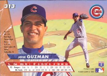 Jose Guzman  baseball card collectible - Main Image 2