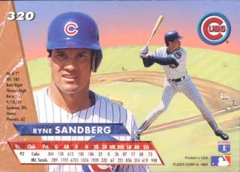 Ryne Sandberg  baseball card collectible - Main Image 2