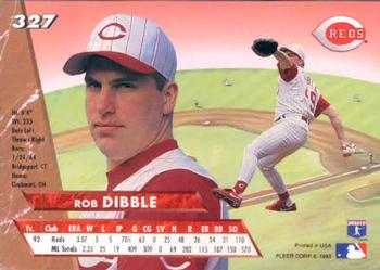Rob Dibble  baseball card collectible - Main Image 2