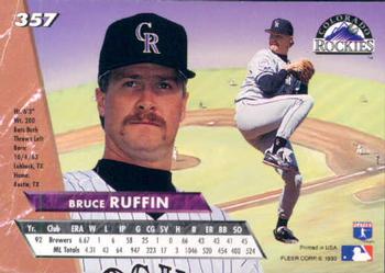 Bruce Ruffin  baseball card collectible - Main Image 2