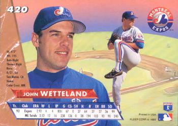 John Wetteland  baseball card collectible - Main Image 2