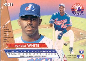 Rondell White  baseball card collectible - Main Image 2