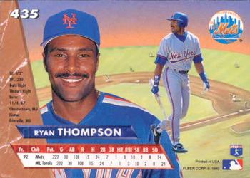 Ryan Thompson  baseball card collectible - Main Image 2