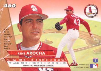 Rene Arocha  baseball card collectible - Main Image 2