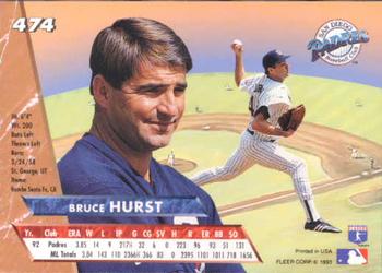 Bruce Hurst  baseball card collectible - Main Image 2