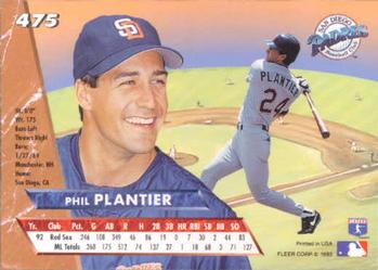 Phil Plantier  baseball card collectible - Main Image 2