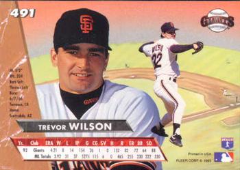 Trevor Wilson  baseball card collectible - Main Image 2