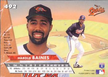 Harold Baines  baseball card collectible - Main Image 2