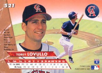 Torey Lovullo  baseball card collectible - Main Image 2