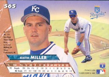 Keith Miller  baseball card collectible - Main Image 2