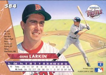 Gene Larkin  baseball card collectible - Main Image 2