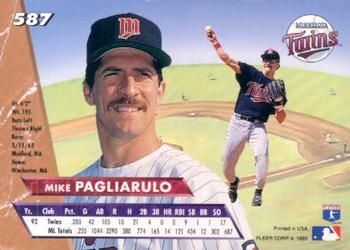 Mike Pagliarulo  baseball card collectible - Main Image 2