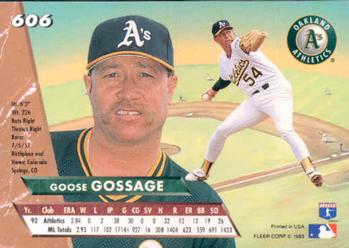 Rich Gossage  baseball card collectible - Main Image 2