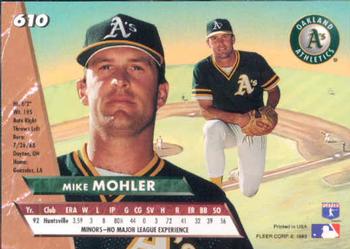 Mike Mohler  baseball card collectible - Main Image 2