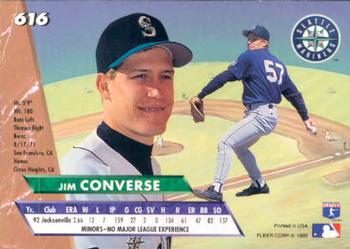 Jim Converse  baseball card collectible - Main Image 2