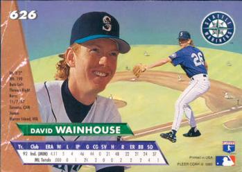 Dave Wainhouse  baseball card collectible - Main Image 2