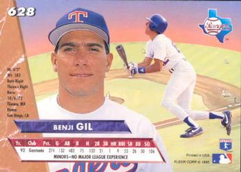Benji Gil  baseball card collectible - Main Image 2