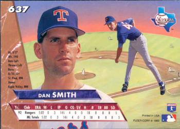 Dan Smith  baseball card collectible - Main Image 2