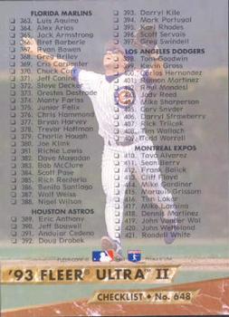 Checklist: 301-421  baseball card collectible - Main Image 2