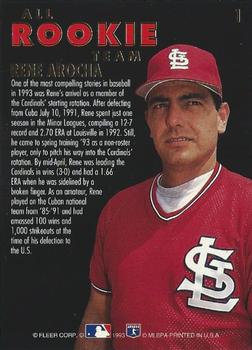 Rene Arocha  baseball card collectible - Main Image 2