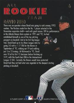 David Nied  baseball card collectible - Main Image 2
