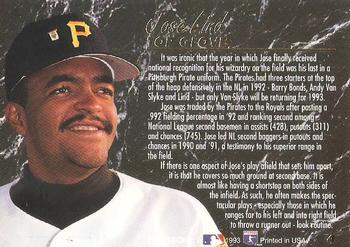 Jose Lind  baseball card collectible - Main Image 2