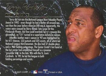 Terry Pendleton  baseball card collectible - Main Image 2