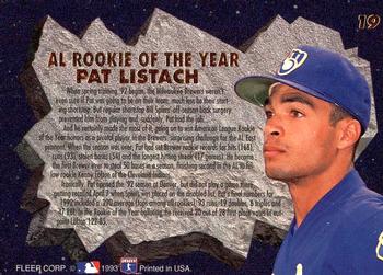 Pat Listach  baseball card collectible - Main Image 2