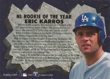 Eric Karros  baseball card collectible - Main Image 2