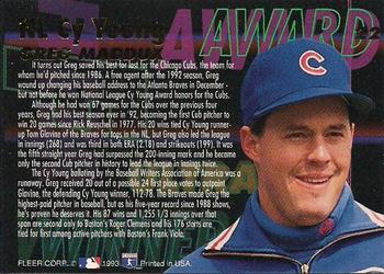 Greg Maddux  baseball card collectible - Main Image 2