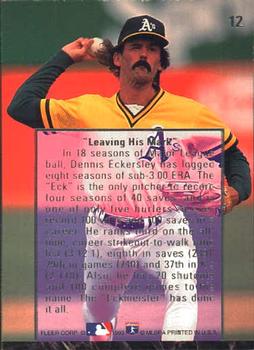Dennis Eckersley  baseball card collectible - Main Image 2