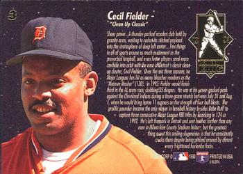 Cecil Fielder  baseball card collectible - Main Image 2
