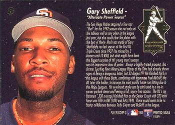 Gary Sheffield  baseball card collectible - Main Image 2