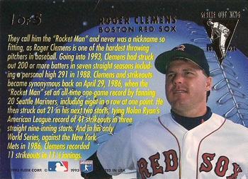 Roger Clemens  baseball card collectible - Main Image 2