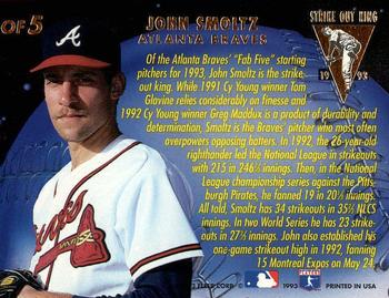 John Smoltz  baseball card collectible - Main Image 2