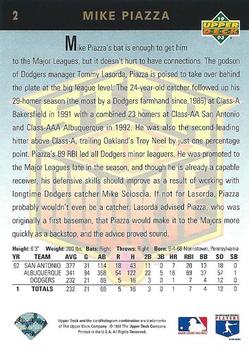 Mike Piazza  baseball card collectible - Main Image 2