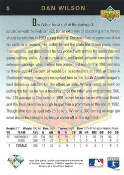 Dan Wilson  baseball card collectible - Main Image 2